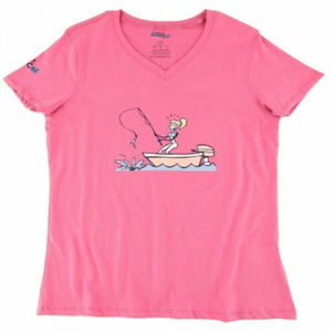 NWT Nauti-Cal Fishing for Shoes T- Shirt